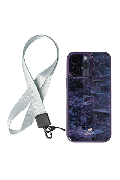 SEP Snur textil Lines pentru telefon mobil Gri