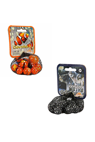 Cici Oyuncak Cam Misket Bilye 2 Paket 15+1li Renkli Koleksiyon Özel Seri