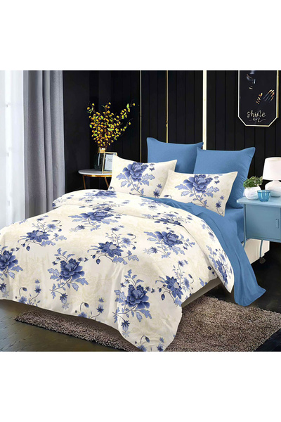 Pucioasa Bed linen for double bed 2 people Pucioasa, 6 pieces, Finet, DREAM-0311