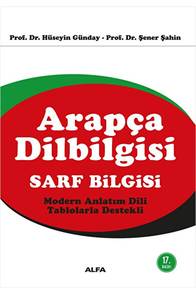 Alfa Yayınları Arapça Dilbilgisi Sarf Bilgisi