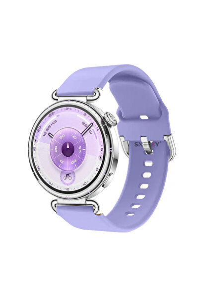 Sneezy حزام سيليكون ناعم من PureLux متوافق مع ساعة هواوي Watch GT6 مقاس 41 ملم