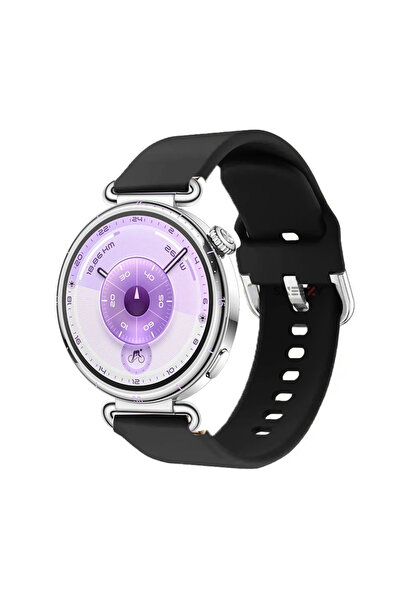 Sneezy حزام سيليكون ناعم من PureLux متوافق مع ساعة هواوي Watch GT6 مقاس 41 ملم