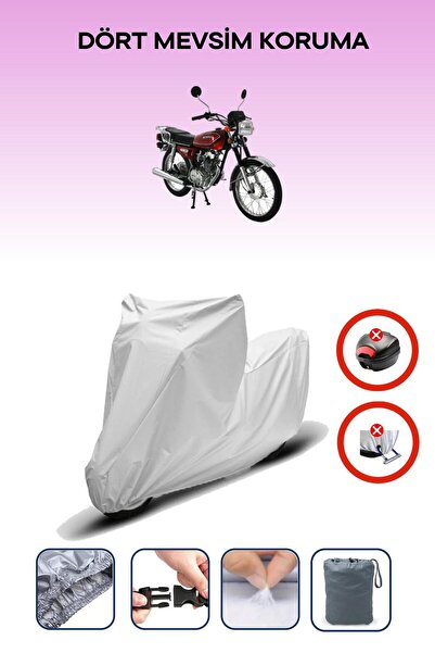 Breen Gray Rear Bag Lock Incompatible Mondial 125 Mg Classic Compatible Motor...