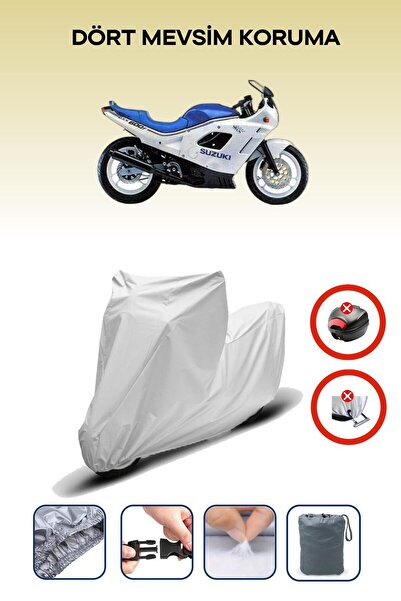 Breen Gray Rear Bag Lock Incompatible Suzuki Gsx 600 F Compatible Motorcycle ...