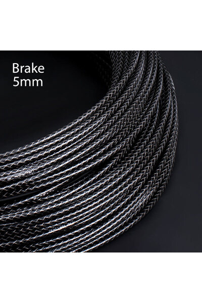 Choice كابل فرامل الدراجة الجبلية باللون الأسود 3 متر و5 مم، كابل فرامل الدرا...