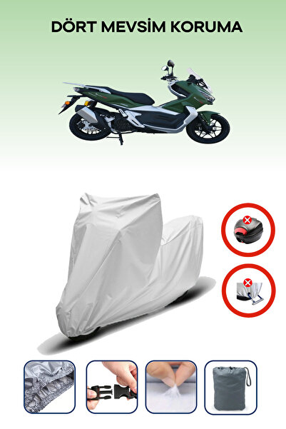 Breen Gray Rear Bag Lock Incompatible with Motolux Wow 150 Compatible Motorcy...