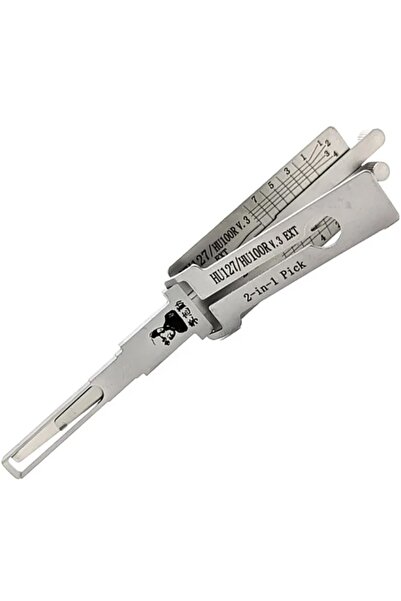 3DTotal Publishing Decodor auto Lishi HU100R HU127 2 în 1 pentru chei BMW ser...