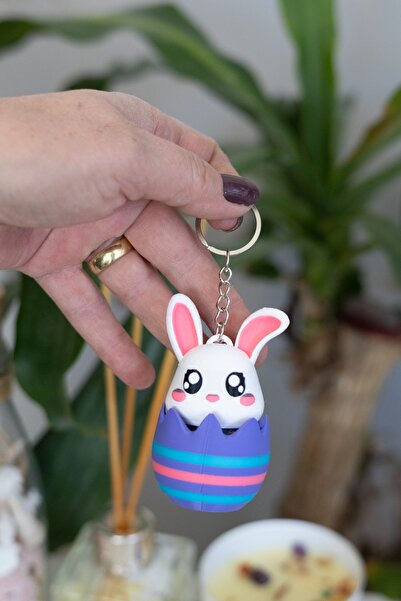 Modello Craft Bunny Clicker Keychain – Clicking Fidget Keychain with Cute Bun...