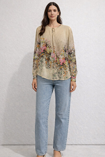 Ekol Floral Patterned Blouse