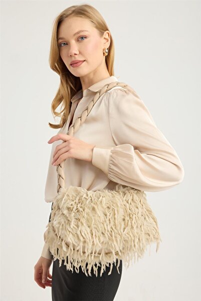 HomeStore Knitted Handle Bag