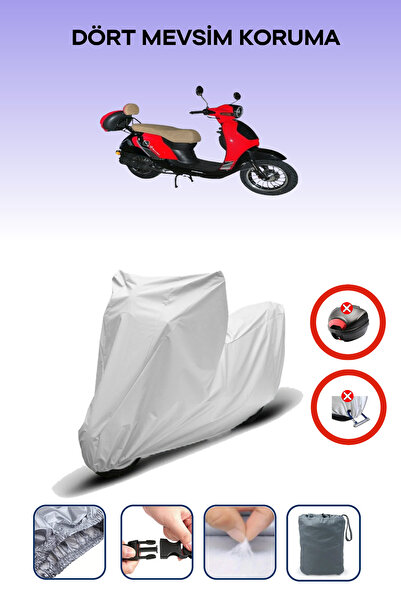 Breen حقيبة خلفية رمادية اللون متوافقة مع Motolux Legend X، قماش متوافق مع ال...