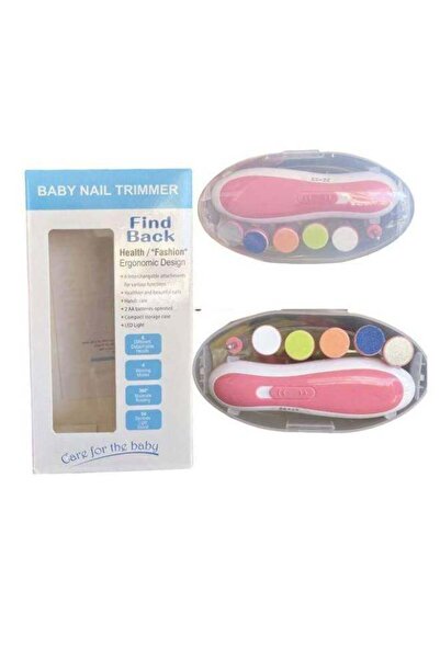 BLOOMING TIME مبرد أظافر كهربائي للأطفال، آمن تمامًا على أظافر الأطفال الحادة.