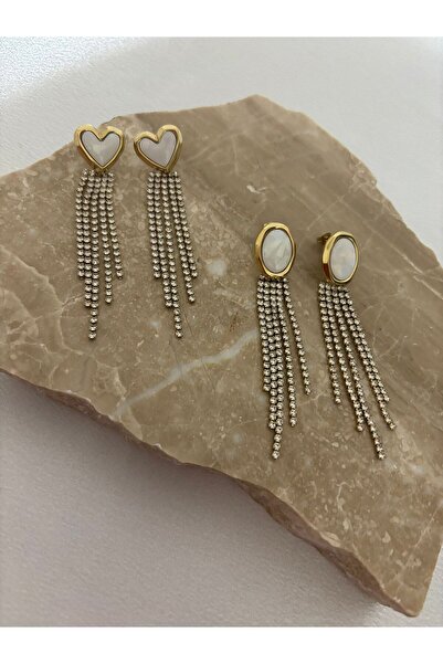 stainless steell أقراط فولاذية مفصلة بتصميم مسار الماء