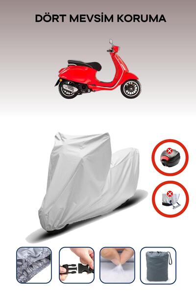 Breen Gray Rear Bag Lock Incompatible with Vespa Sprint S 125 Compatible Moto...