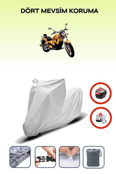 Breen Gray Rear Bag Lock Incompatible with Dorado Poseidon Compatible Motorcycle Tarpaulin, 4 Seasons