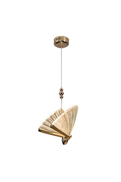 trandafi led Candelabru suspendat, pandantiv, 1 sursă de lumină în formă de fluture