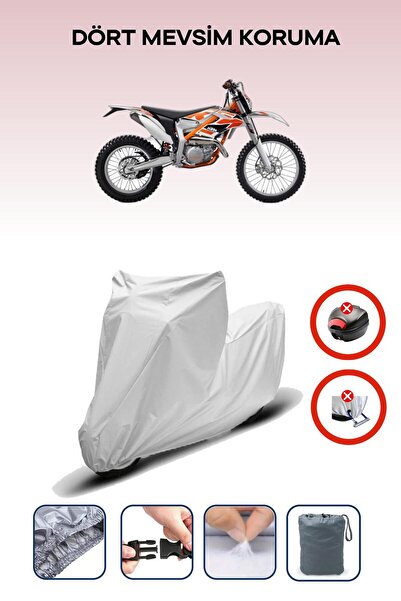 Breen Gray Rear Bag Lock Incompatible Ktm 250 Freeride R Compatible Motorcycl...