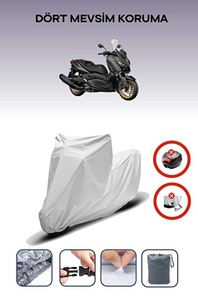 Breen Gray Rear Bag Lock Incompatible with Yamaha X-Max 400 Tech Max Compatib...