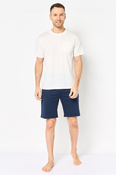 London Fog Men 2 Pieces Solid Shorts And T-Shirt Set, Multicolor