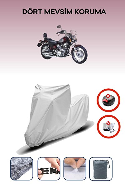 Breen Gray Rear Bag Lock Incompatible Bisan Roadstar 250 Compatible Motorcycl...