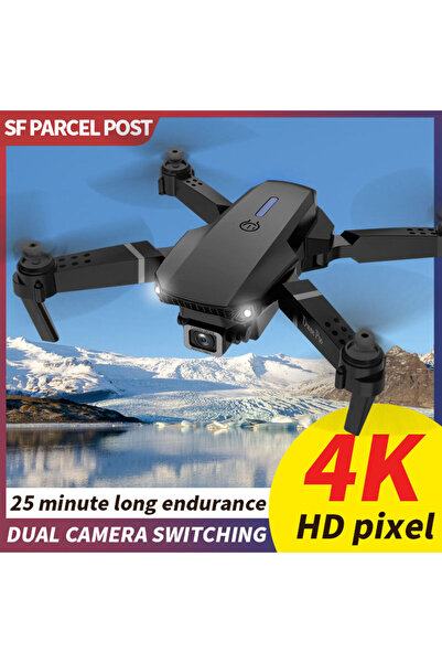 Qifit 4K HD Çift Kamera Drone – Wifi FPV, Yükseklik Tutma, Uzaktan Kumanda & Başlangıç Seviyesi Uçuş