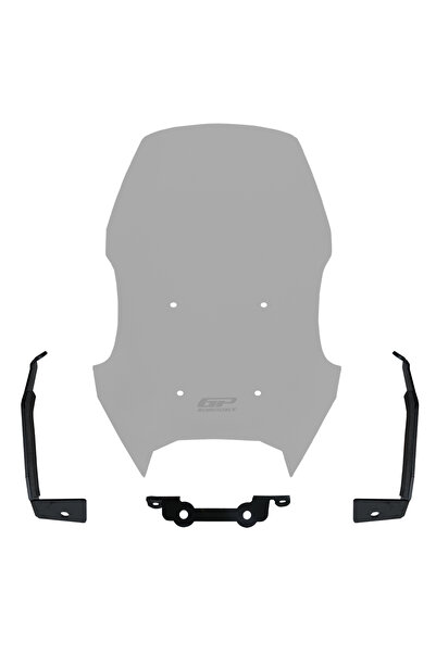 GP KOMPOZİT Peugeot PM-01 2023-2025 Uyumlu Ön Tur Camı Füme 55 cm