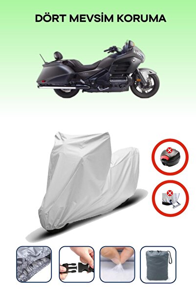 Breen Gray Rear Case Lock Incompatible Honda Goldwing F6B Compatible Motorcyc...