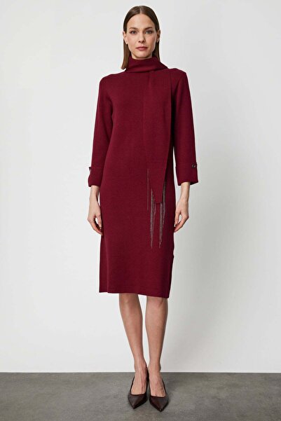 ON Belted Midi Length Knit Dress