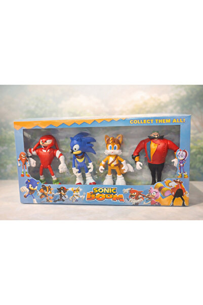 Deniz Oyuncak Sonic Boom 10 cm 4’lü Figür Oyuncak Seti – Sonic, Tails, Knuckl...