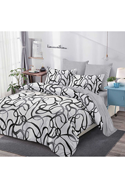 Pucioasa Bed linen for double bed 2 people Pucioasa, 6 pieces, Finet, DREAM-0279