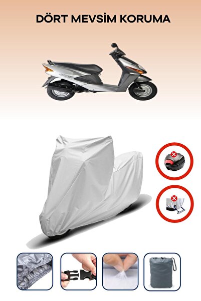 Breen Gray Rear Bag Lock Incompatible with Honda Scv 100 F Beat Compatible Mo...