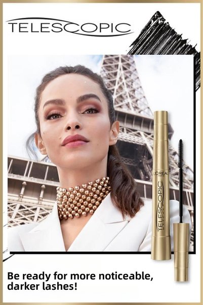 L'Oreal Paris L'Oreal Paris Set of 2 - Telescopic Black Mascara