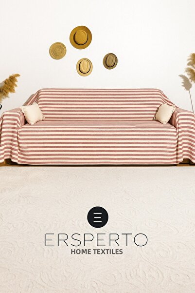 Ersperto Natural Linen Sofa Cover 170X400Cm