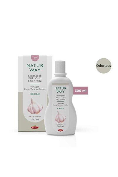 Otacı Naturway Garlic Plant Extract Unscented Conditioner 300 ml