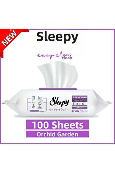 Sleepy Surface Cleaning Towel 100 Pieces Orchid