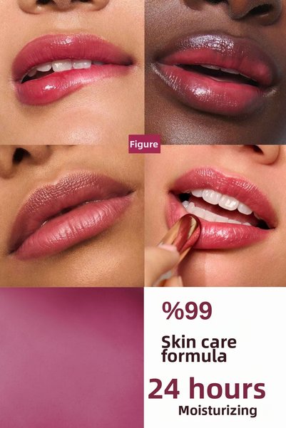 Clarins بلسم زيت الشفاه 06 التين - بلسم زيت الشفاه المرطب الذي يحتوي على الببتيد - اللون: 06 التين