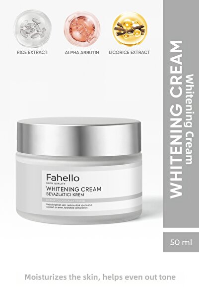 FAHELLO Rice Extract Repairing Face and Sensitive Area Whitening Cream (Under...