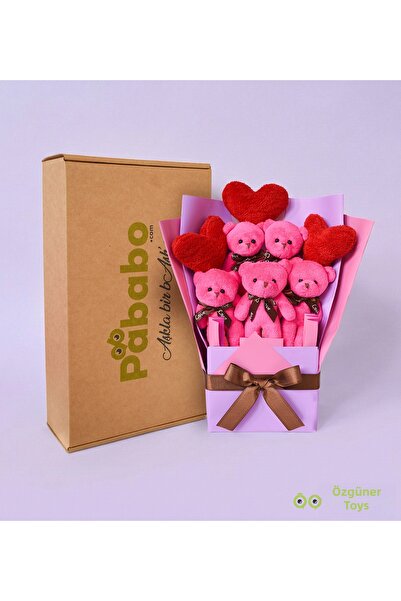 Özgüner Oyuncak Christmas & New Year Gift Teddy Bear Bouquet – Teddy Bear Bou...