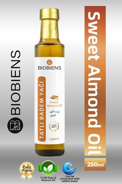 Biobiens زيت اللوز الحلو 250 مل