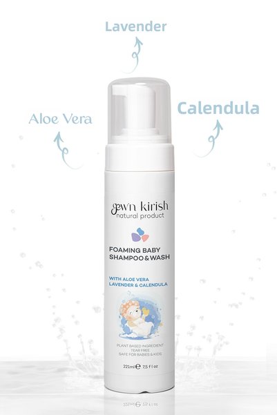 Gewn Kirish Natural Baby Bath Foam - 221 ml