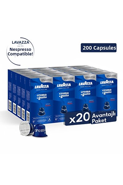 LavAzza كريما ا جوستو 56 جرام نسبرسو ®   كبسولة ألومنيوم متوافقة × 20