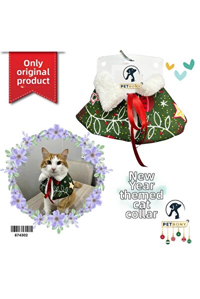 PETS & OTHERS Christmas Themed Cat Collar / Cat Outfit
