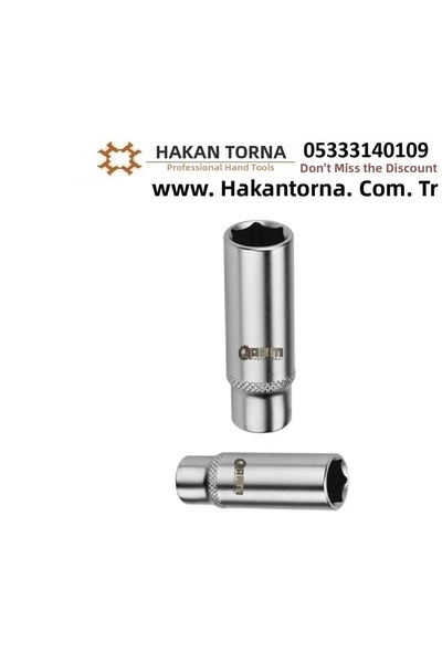 HakanTorna Arm 1/2 Cr-V 10mm Long Deep 6-Corner Socket