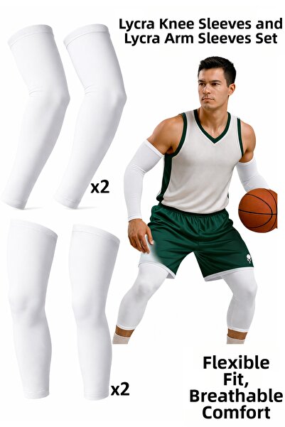 GAZELMANYA وسادة ركبة لكرة السلة + وسادة ركبة رياضية غير محمية لذراع كرة السل...