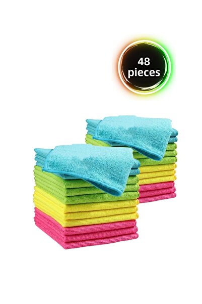 Wilma Lavetă de curățare din microfibră multifuncțională Secret 48 bucăți 30×...