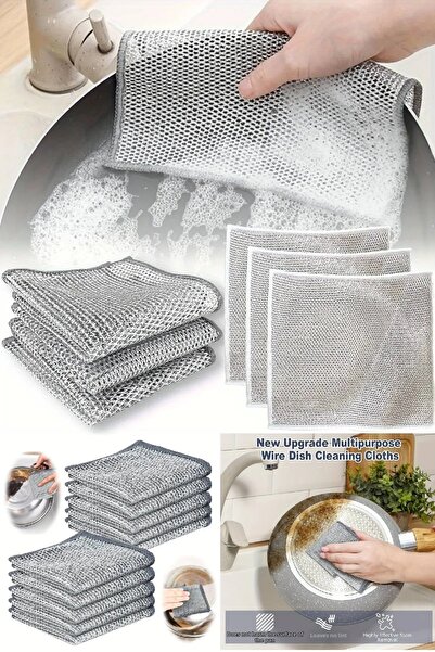 NaviRa Home 5 τεμάχια υφάσματος καθαρισμού πιάτων Πανί καθαρισμού πολλαπλών χ...