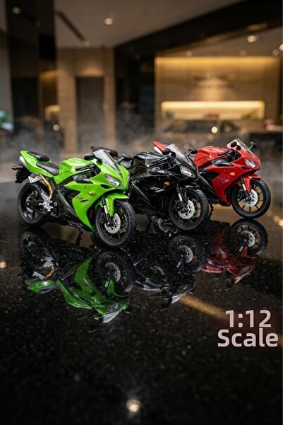craftivio نموذج دراجة نارية ياماها YZF-R1 بمقياس 1:12 مع تفاصيل دقيقة مصنوعة ...