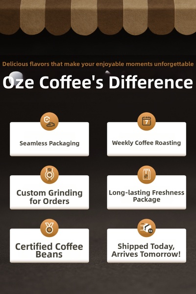 Ozeline قهوة برازيلية سانتوس فلتر 250 جرام