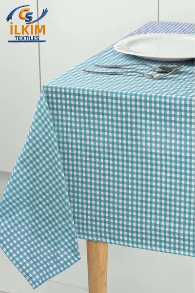 cs ilkim Gingham Tablecloth, Picnic Cloth, Table Cloth