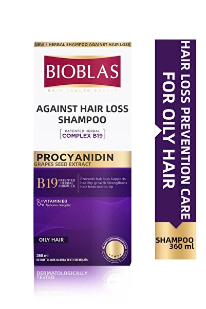 Bioblas Bıoblas 360 Ml Anti-Oil Hair Shampoo